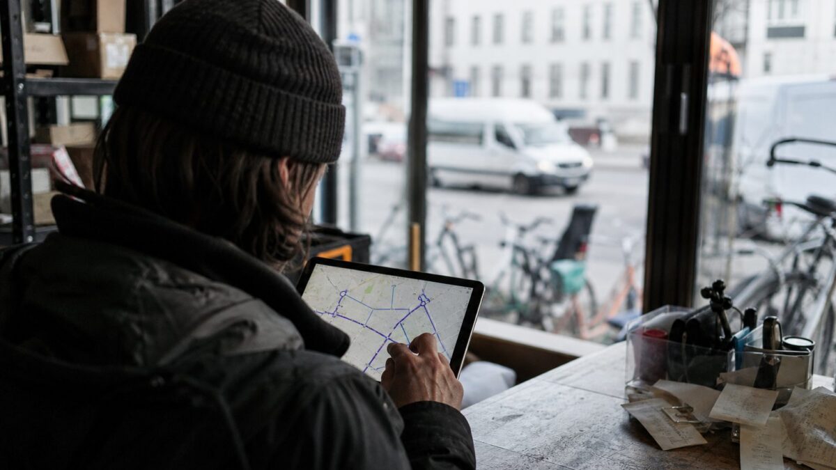 Software-Dashboard für Lieferservice-Anbieter