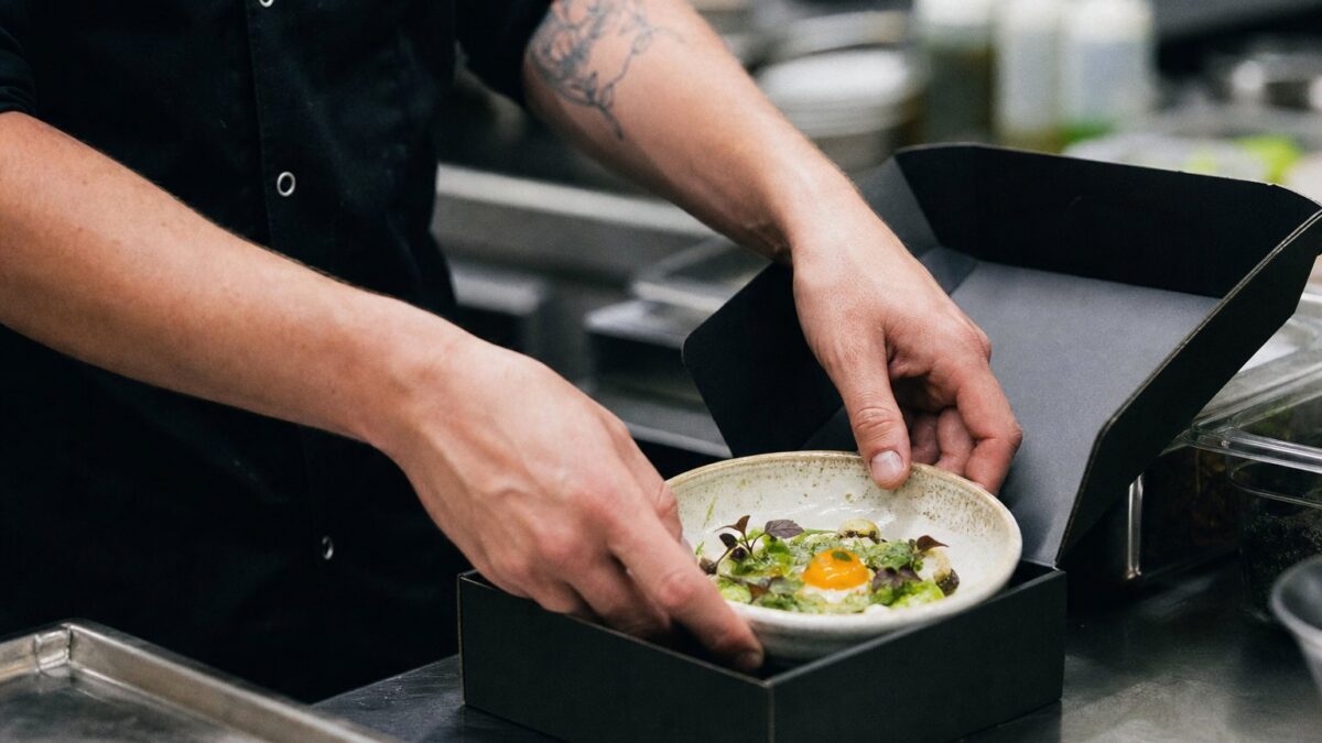 Fine-Dining-Menübox aus der gehobenen Berliner Küche