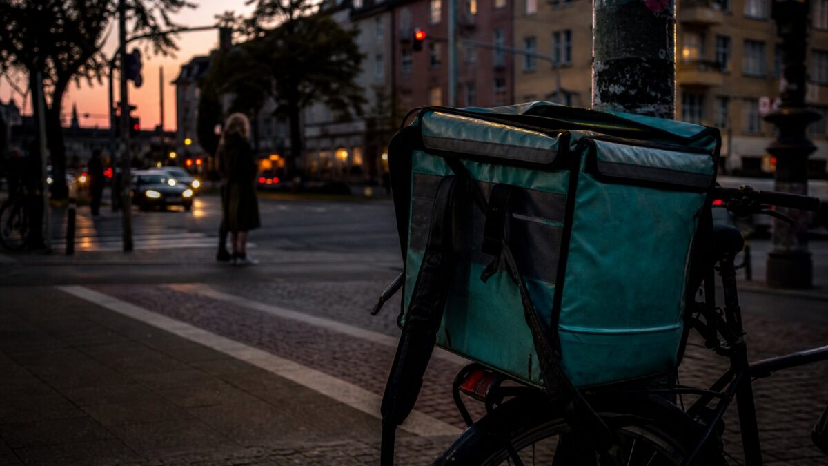 Essenslieferung per Wolt-App in Berlin